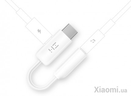 Кабель Xiaomi ZMi AL711 Type-C - 3.5mm Audio/Charging 2-in-1 adapter